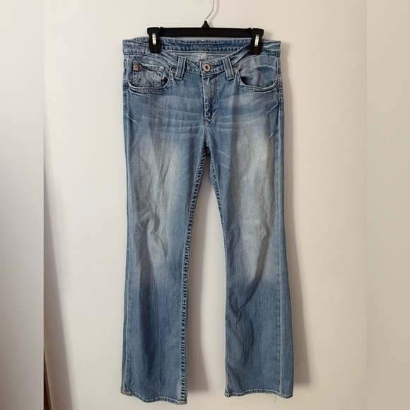 Vintage Big Star Maddie Women’s 19 Mid Rise Boot Cut Jeans - Picture 1 of 7